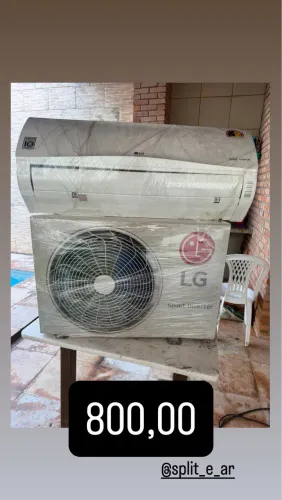 Vendo ar cond LG 9.000 inverter