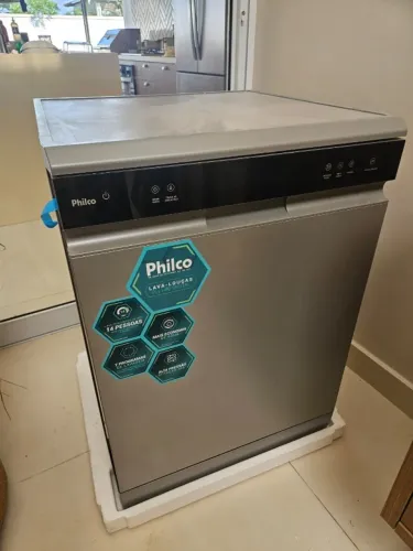 Lava Louças 14 Serviços Philco Inox Painel Digital