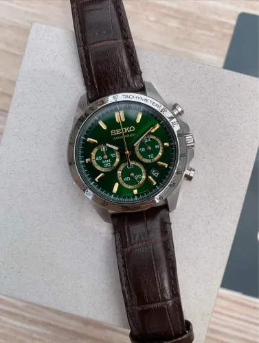 Seiko Chrono verde