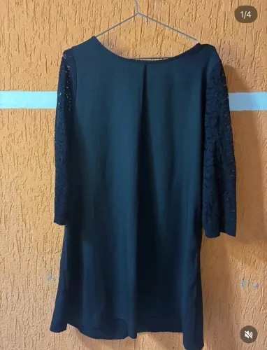 Vestido elegante preto