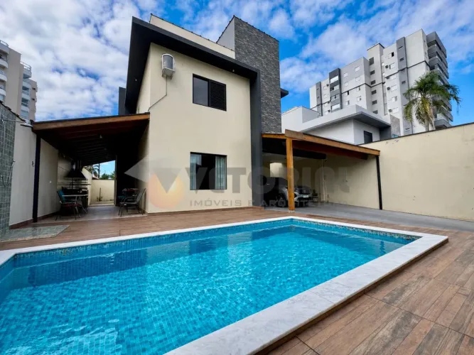 Sobrado com 3 suítes à venda, 185 m² por R$ 1.577.777 - Indaiá - Caraguatatuba/SP