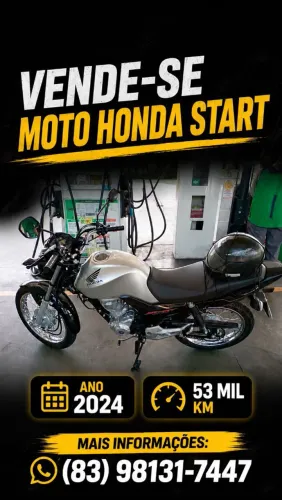 Moto novo com 2 pineus novo tração nova bateria nova