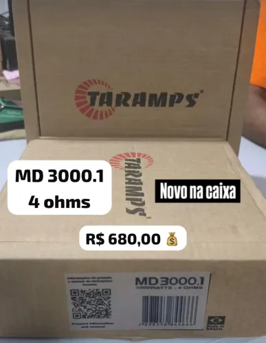 Modulo Taramps MD3000 4 ohms Novo