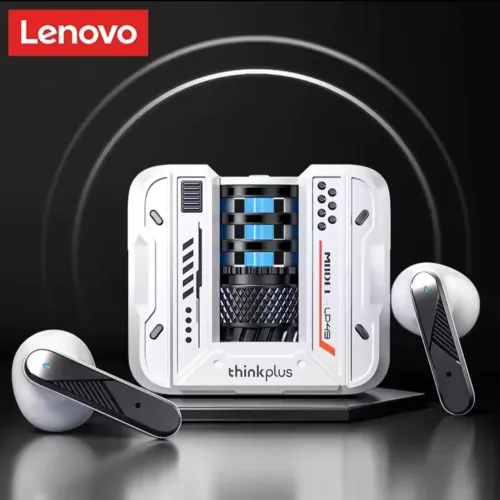 Fone Bluetooth Gamer LENOVO LP49 Branco - Novo e Original 