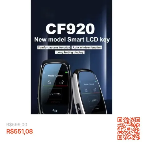 Cf920 modificado universal display remoto