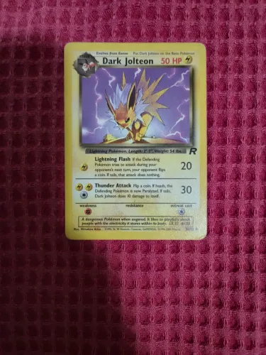 Dark Jolteon Pokemon TCG