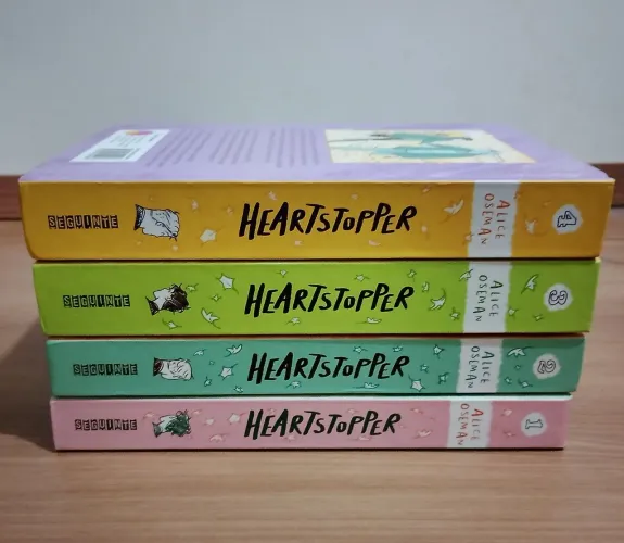 Heartstopper Volume 1,2,3 e 4