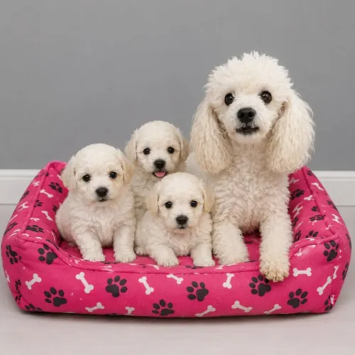 Lindos filhotes de poodle