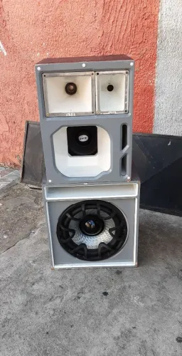 Som, grave uxp 12" médio qvs 8"