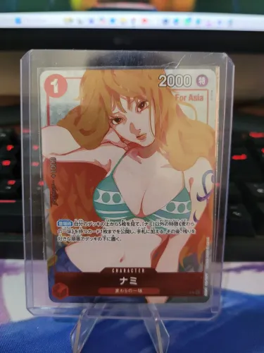 Carta One Piece Nami OP01-016 Premium Girls Editon