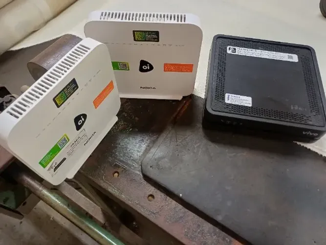 Modem Roteadores! Funcionando corretamente.
