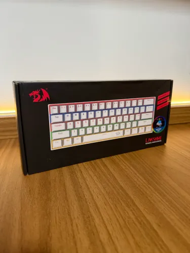 Teclado Mecânico Redragon Lakshmi Branco