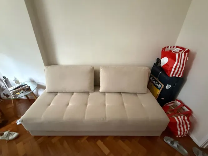 Sofá-cama super confortável 