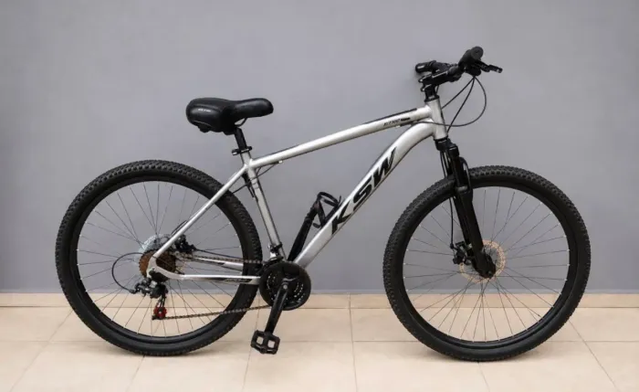 Bicicleta KSW XLT100 Aro 29 - Quadro Alumínio 19? - Freio a Disco