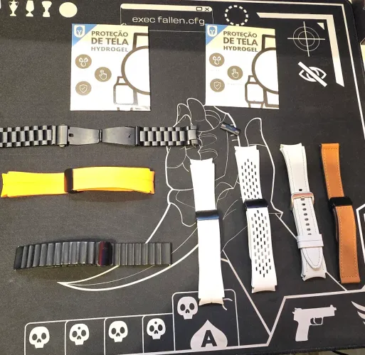 Galaxy Watch - 7 pulseiras + 2 peliculas