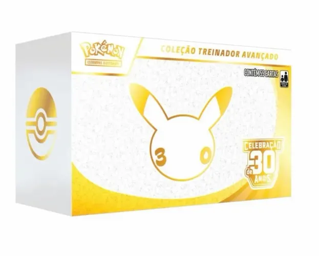 Treinador avançado Pokémon 30 anos celebrações Copag Tcg ETB