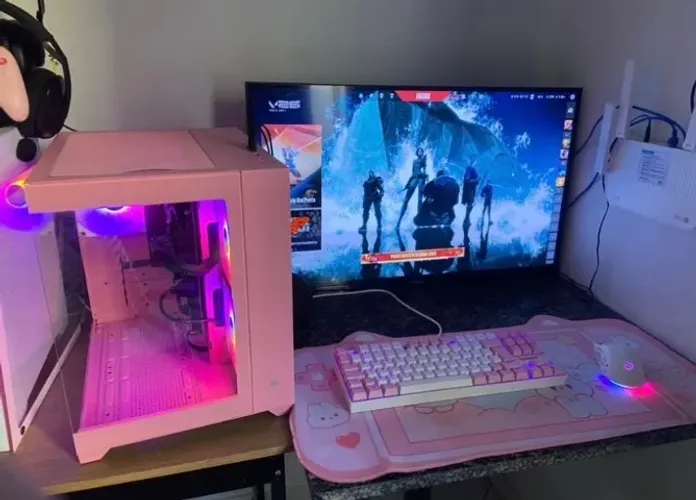 Pc Gamer Rosa Completo