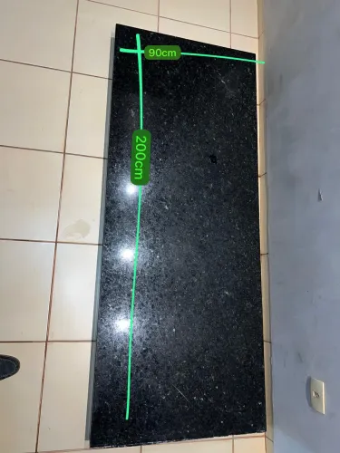 Vendo 05 peças de Granito Preto São Gabriel