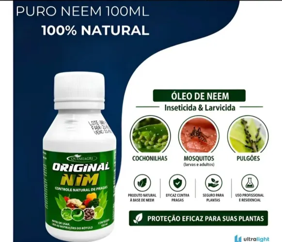 Oleo De Neem Para Plantas Puro Nim Nem 200ml Original