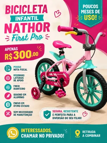 Bicicleta infantil