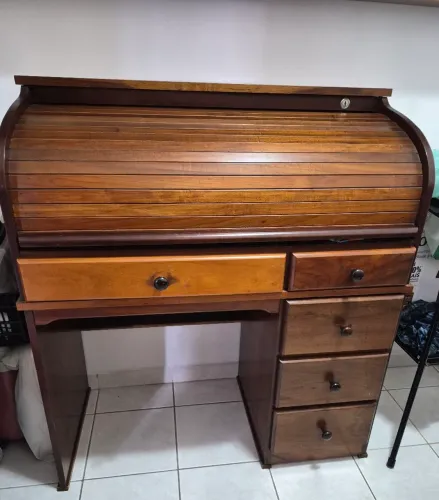 Escrivaninha madeira maciça 