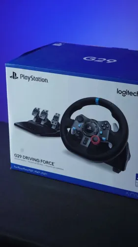 Volante Logitech G29 Driving Force + Pedais por R$ 2.299