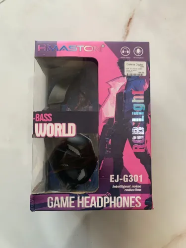 Fone Super bass games world - novo