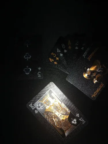 Baralho Black Premium - Cartas Pretas (Ideal para Jogos e Coleção)