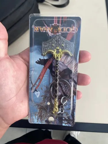 Chaveiro God Of War item de colecionador martelo mjölnir