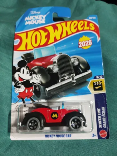 Hot Wheels Mickey Mouse Car