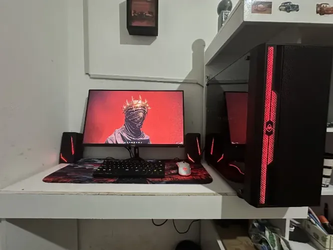 PC GAMER COMPLETO ? RYZEN 5 + RX 580 8GB + MONITOR AOC 180Hz ACEITO PROPOSTAS COERENTES