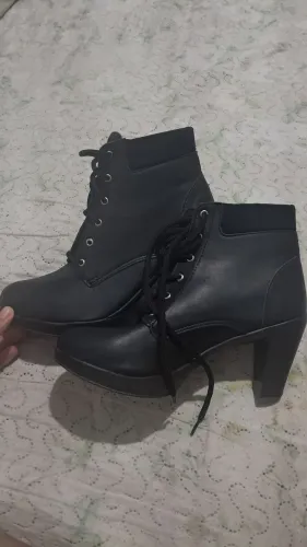 Bota Cuturno Preta 38 - Di Santinni