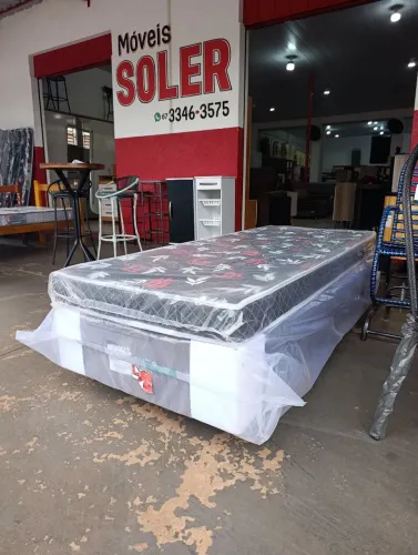 Cama Box solteiro na PROMOÇÃO 599,00