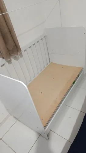 Berço vira cama 100% MDF