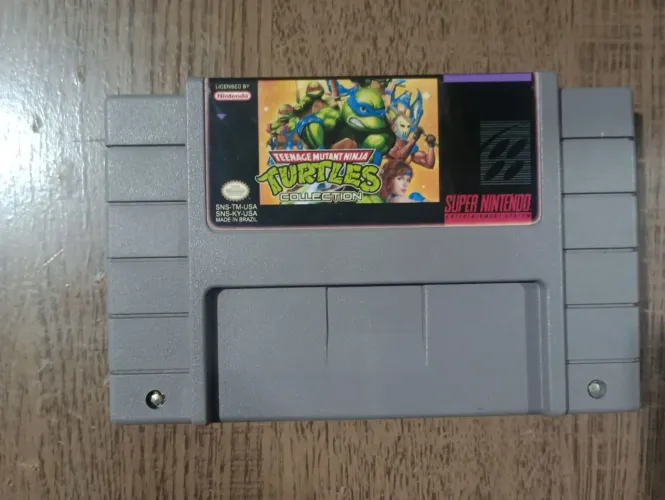 Tartarugas ninjas super Nintendo Repro