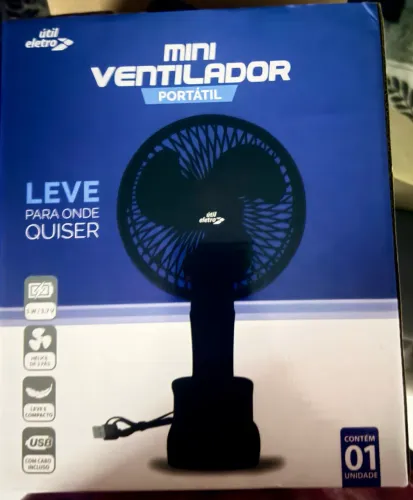 Ventilador de mesa - novo