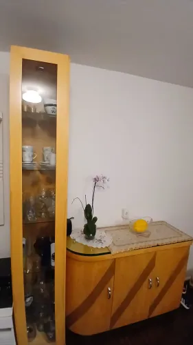 Conjunto de Cristaleira fina com Barzinho 