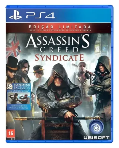 Assassin's creed Syndicate Edição limitada ps4
