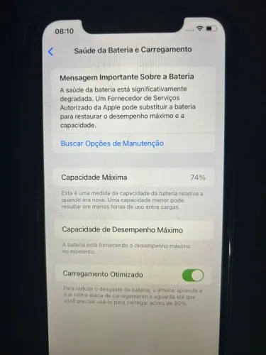 iPhone XR com 64 GB - Bateria com 74% de saúde. Face ID (OK) - TELA (OK) - CARREGADOR (OK)