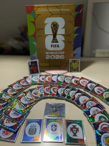 ÁLBUM COMPLETO DA COPA 2026 PARA COLAR