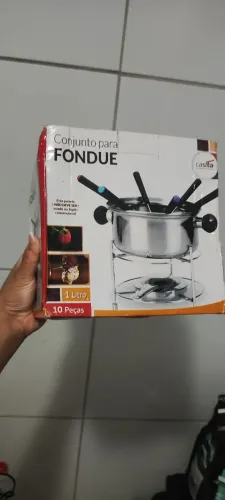Conjunto para fondue novo, nunca usado.