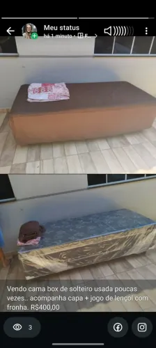 Cama box solteiro