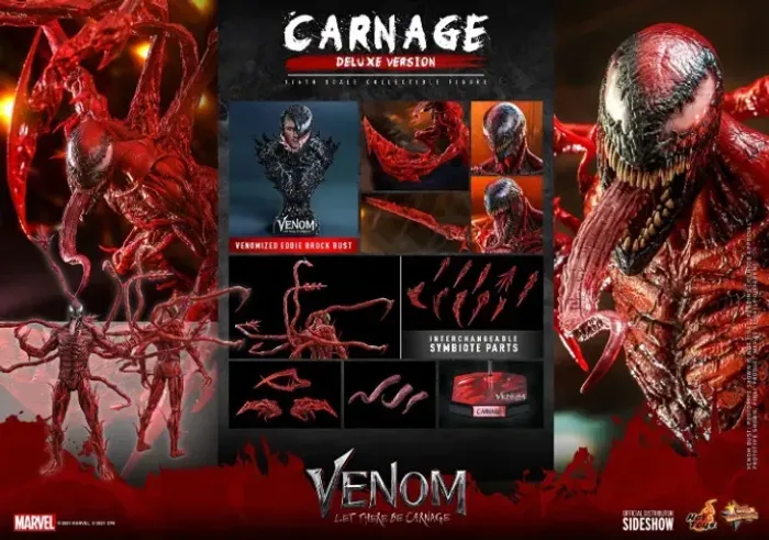 Hot Toys Carnage Venom ESPECIAL