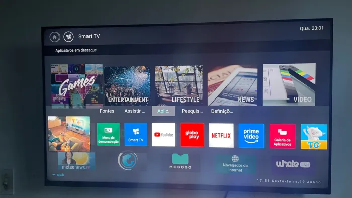Tv 50 polegadas smart