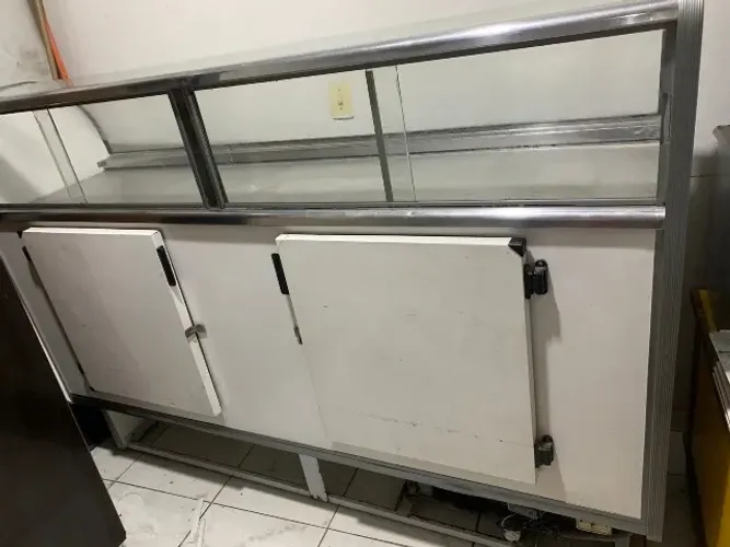 Freezer expositor e estufa barato