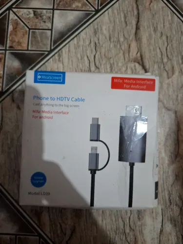 LD39 HDMI USB C Adaptador 4k 2 Em 1 Conversor Para Dispositivo Android Compatível