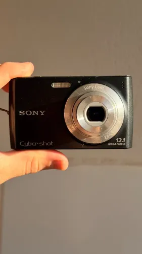 Cybershot Câmera digital Sony Cyber-shot DSC-W510 12.1MP Preta
