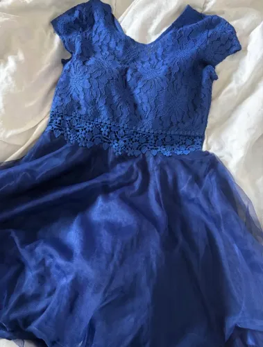 Vestido de Festa Azul