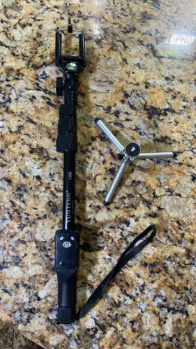 Bastão Yunteng Prova D'água 1,25m para GoPro e Smartphone