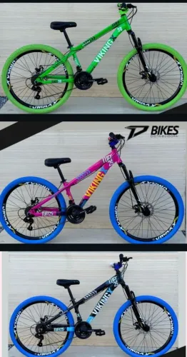 Bicicleta VikingX Tuff  Aro 26 - Kit Shimano / Freio a Disco- Impecável